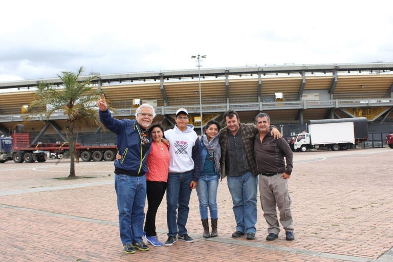 Panoramautsikt över Bogotá