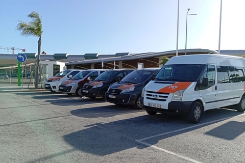 Faro Airport: Private Transfer to Albufeira Faro Airport: Private Transfer to Albufeira 5-8 pax