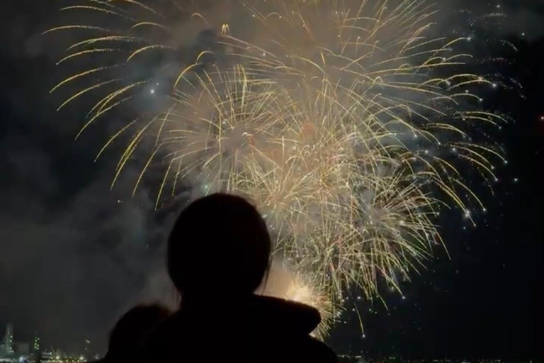 Quebec City: Guided Zodiac Night Tour & Fireworks show
