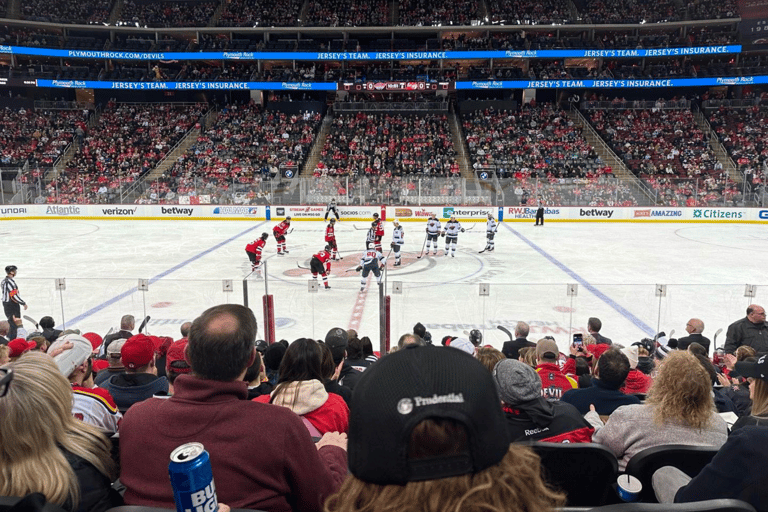 Newark: New Jersey Devils Ice Hockey Game Ticket Upper Goal