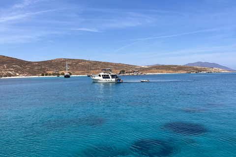 Mykonos: Crociera in catamarano al tramonto con esperienza Boho