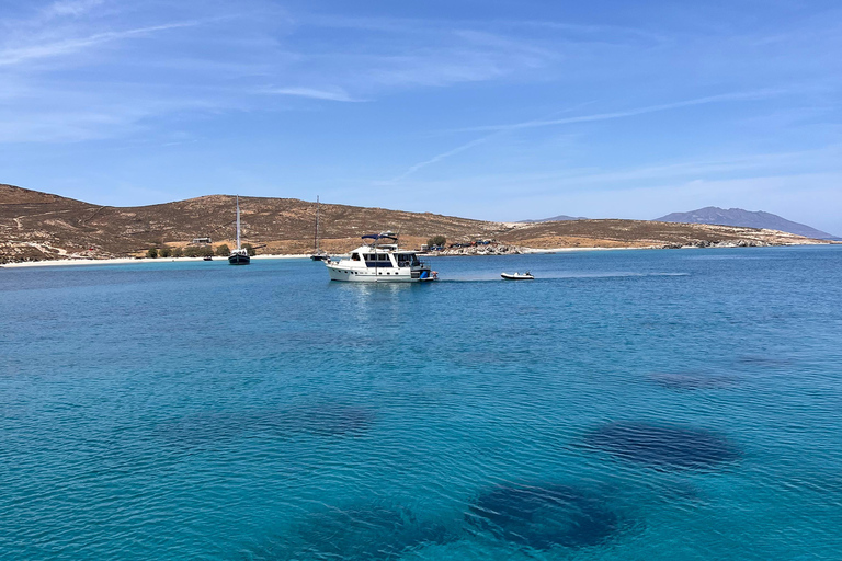 Mykonos: Crociera in catamarano al tramonto con esperienza Boho