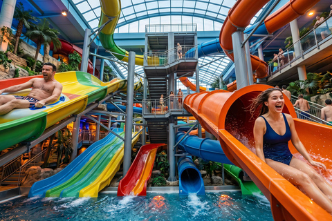 Therme Bucharest Palm, Galaxy or Elysium Access & Transfer 12 HOURS Therme Bucharest Palm, Galaxy Access & Transfer