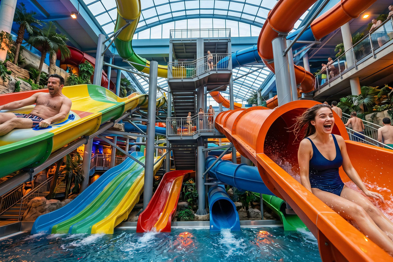 Therme Bucharest Palm, Galaxy or Elysium Access & Transfer 12 HOURS Therme Bucharest Palm, Galaxy Access & Transfer