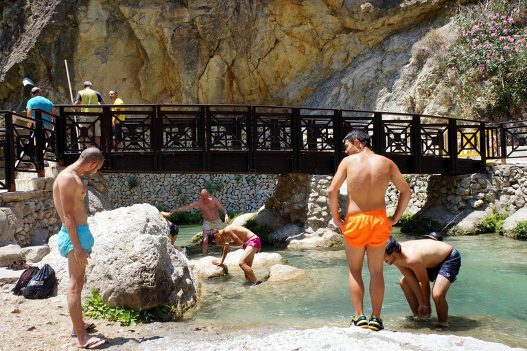 From Albir or Benidorm: Algar Waterfalls Day Trip From Benidorm with Gran Hotel Bali Meeting Point