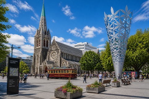 Christchurch: Private Guided City and Scenic Day Tour