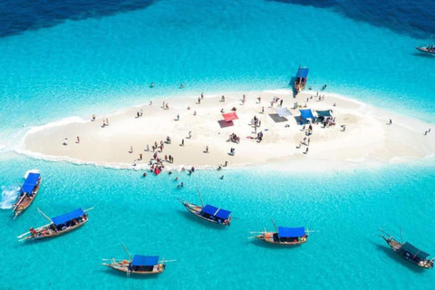 Cidade de pedra: Praia de Nakupenda Sandbank com passeio de mergulho com snorkel