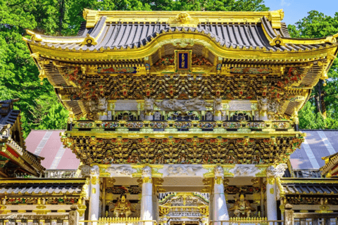 Au départ de Tokyo : Nikko Toshogu - Excursion d&#039;une journée avec déjeuner traditionnel