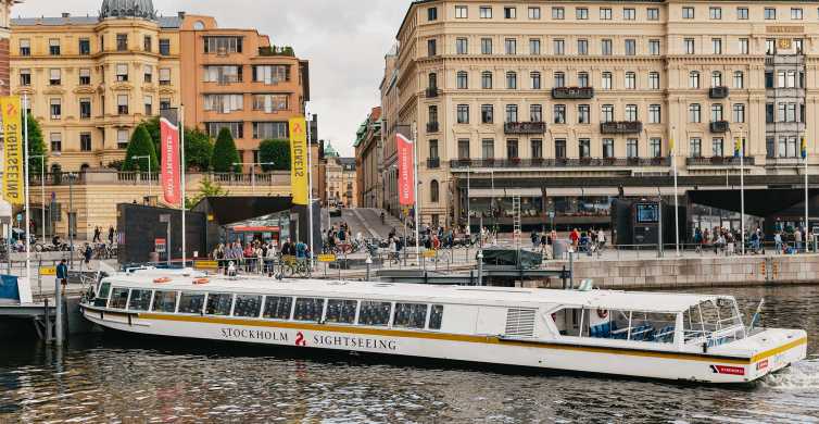 Štokholm: Pod mostami Prehliadka loďou