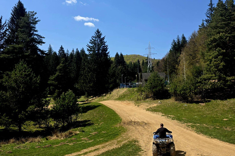 Poiana Brasov: Guided ATV Ride Through Mountain Forest