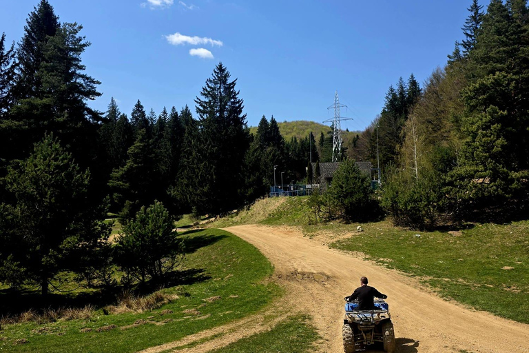 Poiana Brasov: Guided ATV Ride Through Mountain Forest