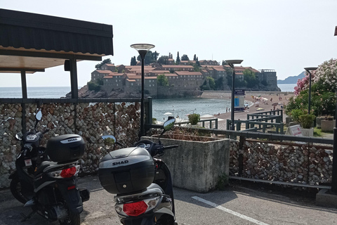 Kotor e Budva : Tour autoguidati con Freedom Scooters