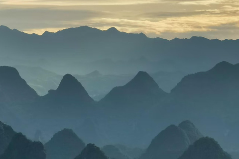 Guilin/Yangshuo: Yulong River Bamboo Raft Panorama Day Tour From Yangshuo