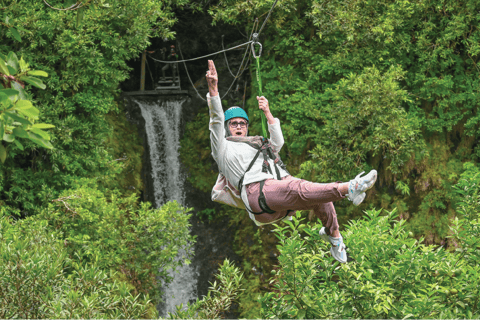 Mauritius:La Vallee des Couleurs, La Vallee Extreme Tour Zip