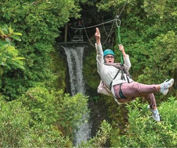 Mauritius: Parco Avventura Vallé - Sky Pulse