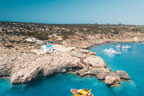 Protaras: Blue Lagoon & Turtle Bay Cruise – Only 30 Guests