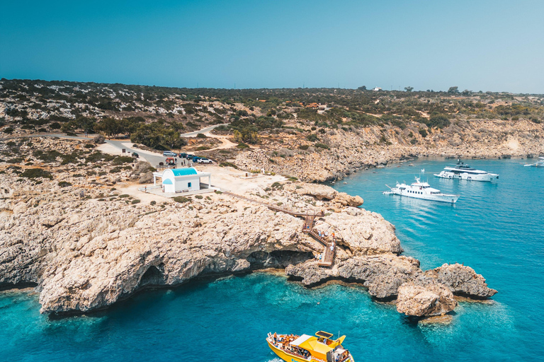 Protaras: Blue Lagoon & Turtle Bay Cruise – Only 30 Guests