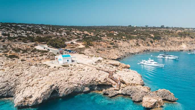 Protaras: Blue Lagoon & Turtle Bay Cruise – Only 30 Guests