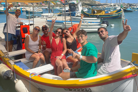 From Marsaxlokk: St Peter's Pool Boat Tour St Peter's Pool Boat Tour