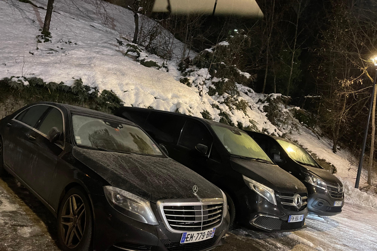 From Geneva airport to Courchevel: one way private transfer