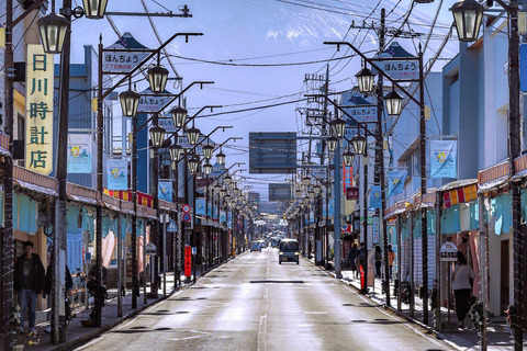 Tokyo - Utflykt Kawaguchisjön, Oshino Hakkai, Fuji utsikt DagsutflyktTokyo Mode Gakuen:8:30AM