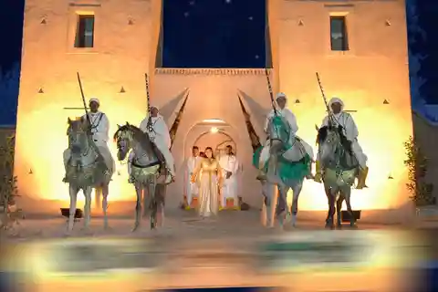 Agadir Fantazia Berber Night Show with Dinner with pick up