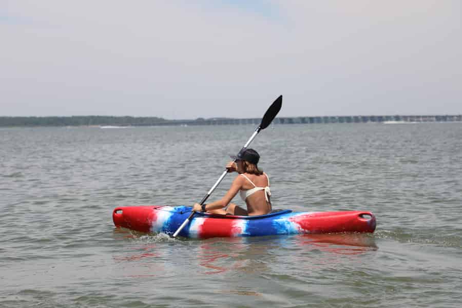 Einzelne Kajakvermietung in Ocean City, MD. Foto: GetYourGuide