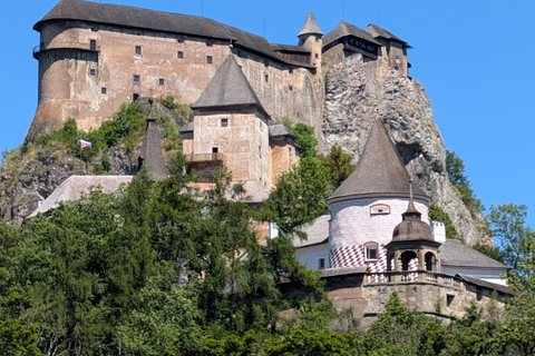 from Zakopane: Orava Castle & Demanovská Cave Day Trip