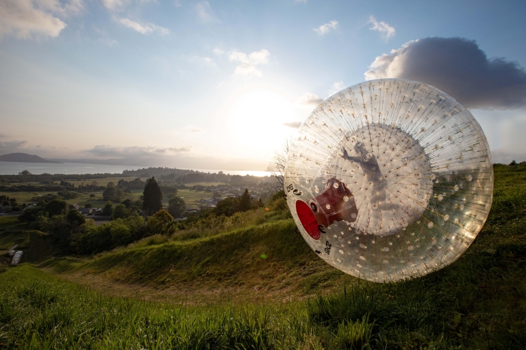 Rotorua: ZORB Inflatable Ball Rides2 Ride Combo