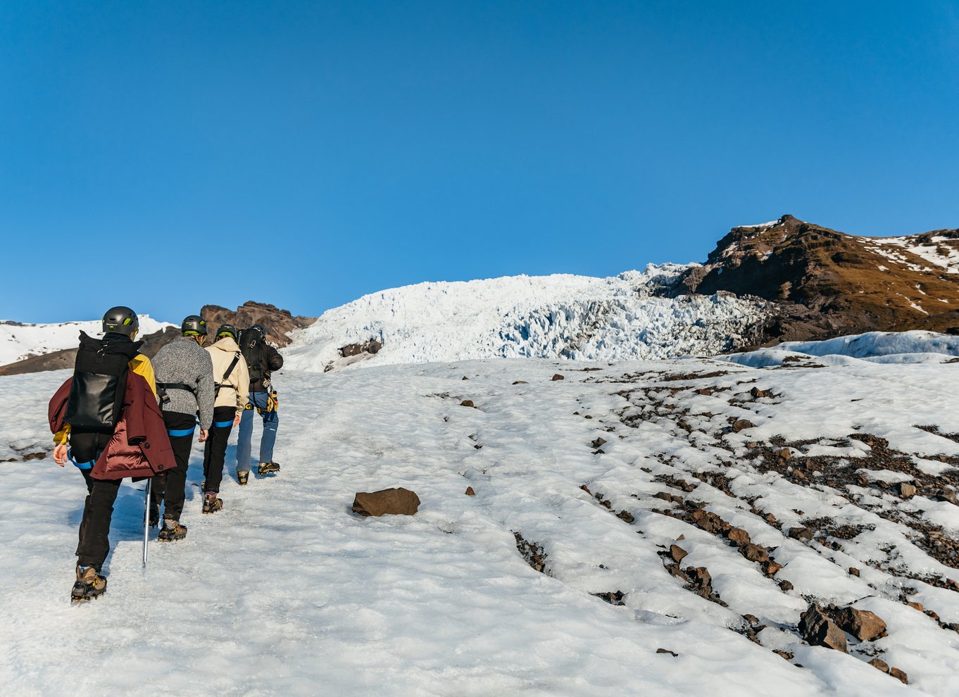 Skaftafell Nationalpark: Falljokull-gletsjeren - let vandretur