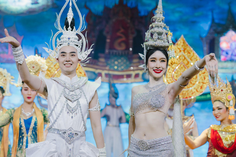 Bangkok: Inträdesbiljett till Golden Dome Cabaret ShowSittplatser i Deluxe-zonen