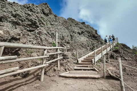 Rome: Vesuvius, Pompeii or Herculaneum by High-speed Train Pompeii Spanish Guided Tour & Vesuvio Entry ticket