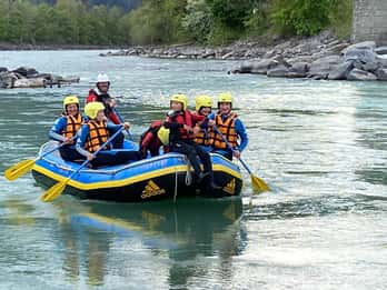 Ötztal: Rafting Tour für Familien (Kinder von 5-10 Jahren)
