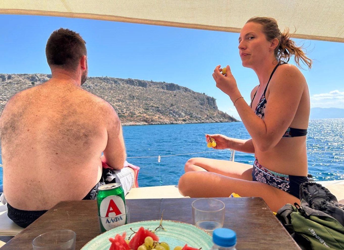 Nafplio Sun Sail Cruises | halvprivat halvdag | med måltid
