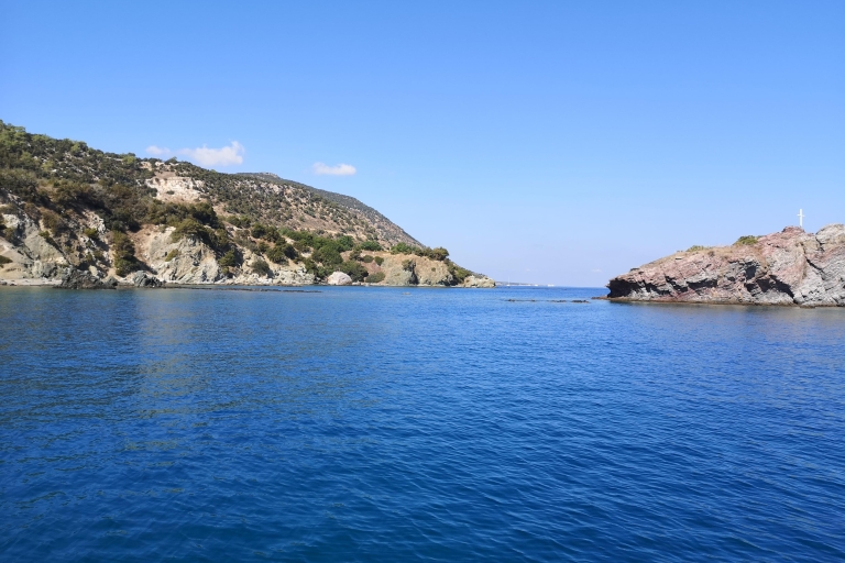 Blaue Lagune Latchi Akamas ab Paphos TourReiseführer auf Englisch. Entspannende Tagestour zur Blauen Lagune.
