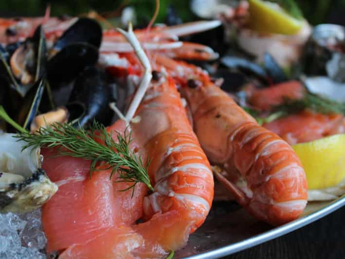 Glasgow Luxury Seafood Platter at Scottish Restaurant GetYourGuide