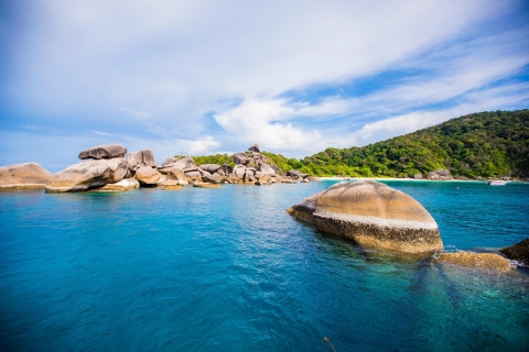 Au départ de Phuket : Excursion en bateau rapide pour la plongée en apnée dans les îles Similan