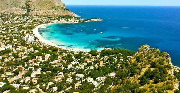 Monreale, Mondello beach, Saint Rosalie Shrine, PRIVATE.