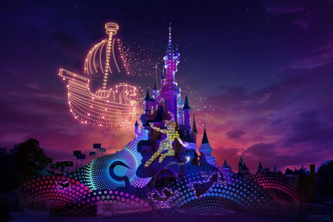 Parijs: ticket met transfer van en naar Disneyland Parijs1 dagticket voor 1 park
