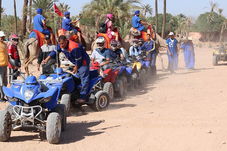 Self Drive Quad Biking Tour in Marrakech Palmeraie