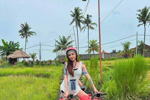 Ubud: Barong Cave ATV Ride with Waterfalls & Jungle Track Tandem ATV – Meeting Point