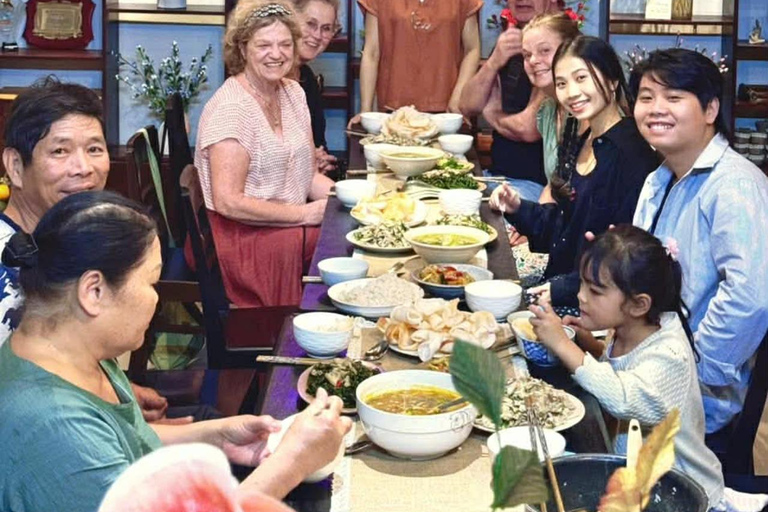 Hue Home Cooking Class with Garden Dining Experience