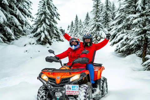 Sinaia: Guided ATV and Buggy Tour to Cota 1400 Guided ATV Tour for 4-6 Persons