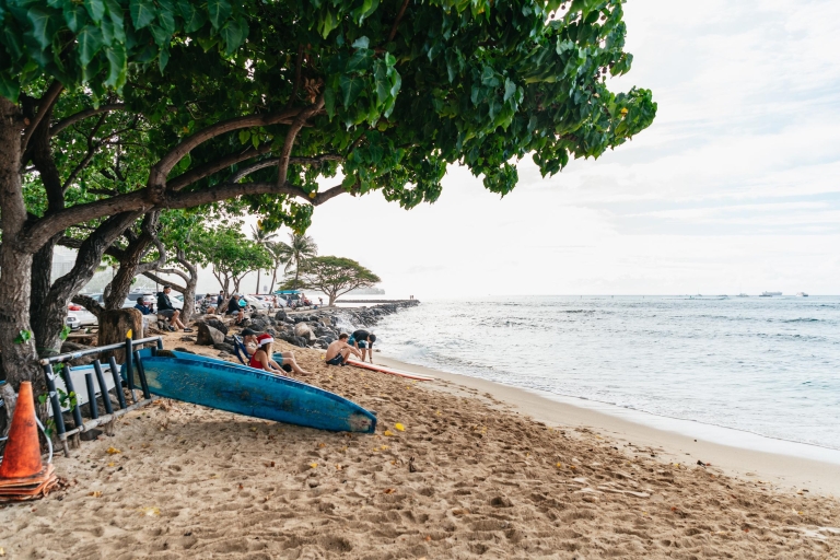 Oahu : Surfez sur les vagues de la plage de Waikiki avec une leçon de surf