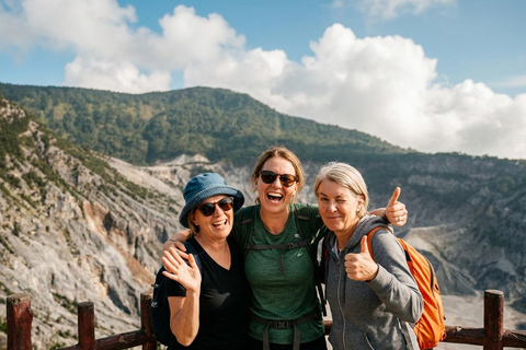 Jakarta: Bandung Volcano, Hot Springs & Wine Tasting Jakarta: Bandung Volcano, Hot Springs & Wine Day Shared Tour
