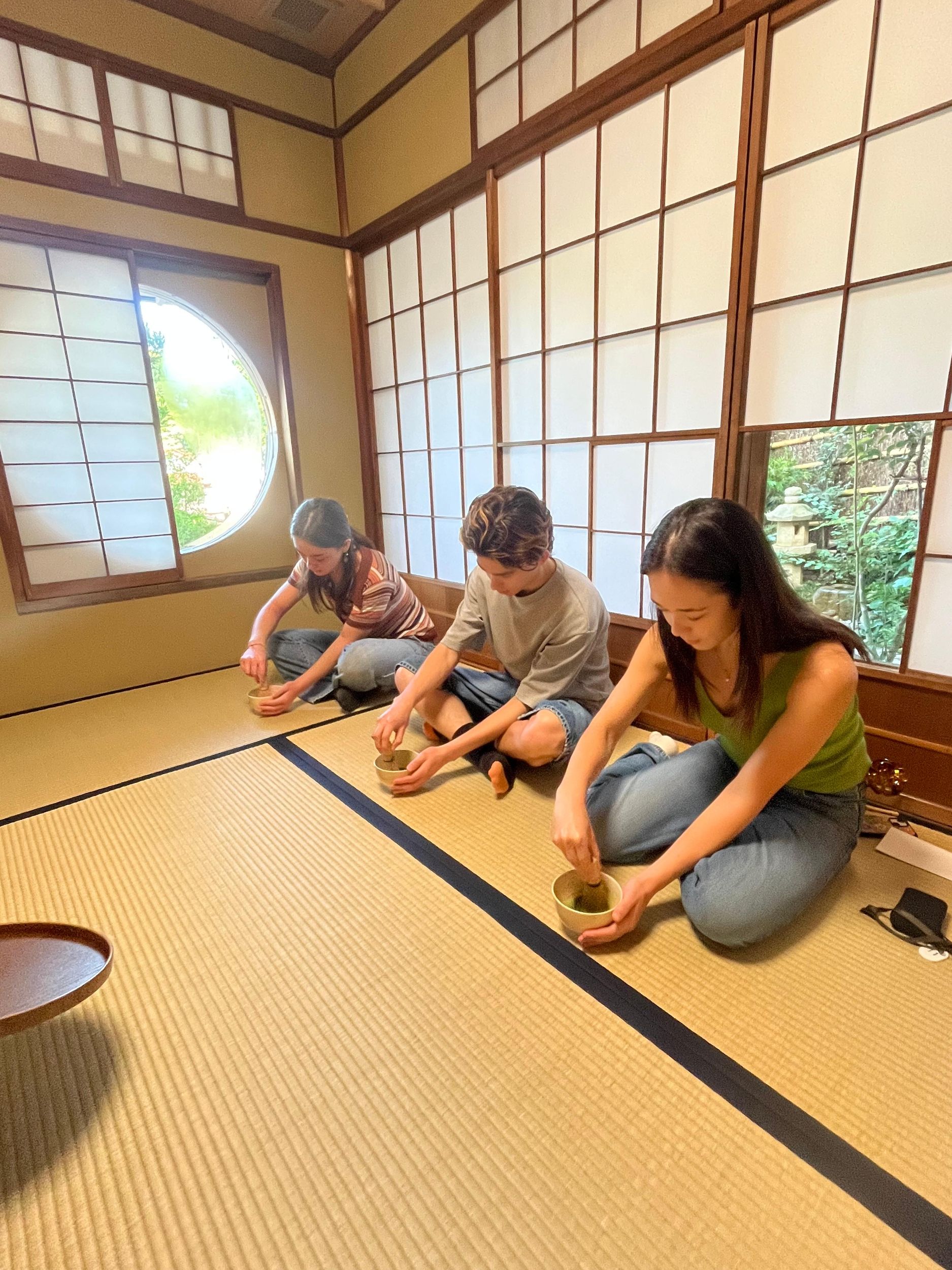 Authentische japanische Teezeremonie in Kamakura