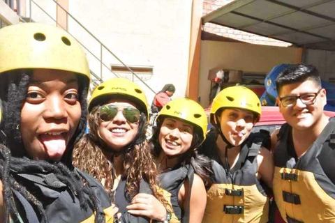 Rafting and ziplining in Arequipa