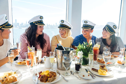 New York City: brunch-, lunch- of dinerbuffet riviercruiseLunchbuffetcruise van 2 uur op de geest