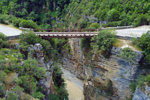 From Berat: Osumi Canyon, Bogova Waterfall, and Pirro Goshi…