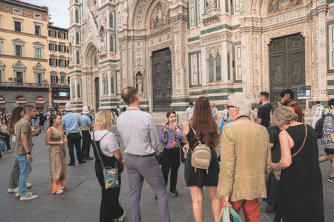 Florence : Visite guidée à pied en petit groupeVisite guidée en anglais